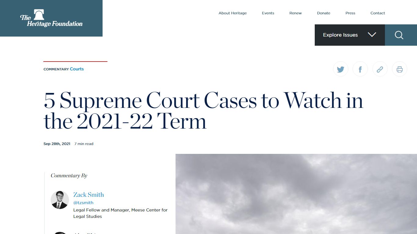 5 Supreme Court Cases to Watch in the 2021-22 Term